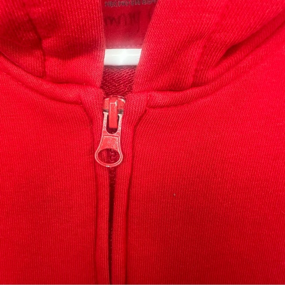 U.S. Polo Assn. BOYS YOUTH LARGE 10-12 Red Zip-Up Hoodie - Picture 5 of 6